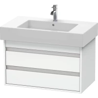Тумба белый матовый 80 см Duravit Ketho KT664001818