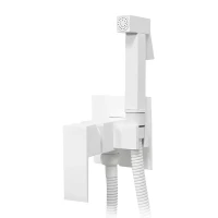 Гигиенический душ Boch Mann Resia BM10415 со смесителем, белый матовый