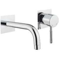 Смеситель для раковины Webert Rimini RI830605015 встраиваемый, без донного клапана, хром