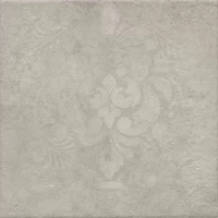 Керамогранит Хадду серый светлый матовый декорированный KM4040G0061N 40,2x40,2x0,8