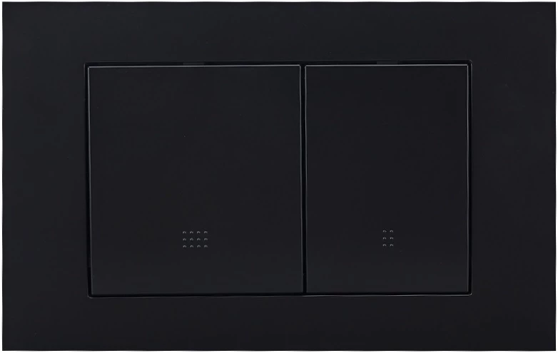 Кнопка смыва Olive’S Porto PR412B для инсталляции, черный матовый