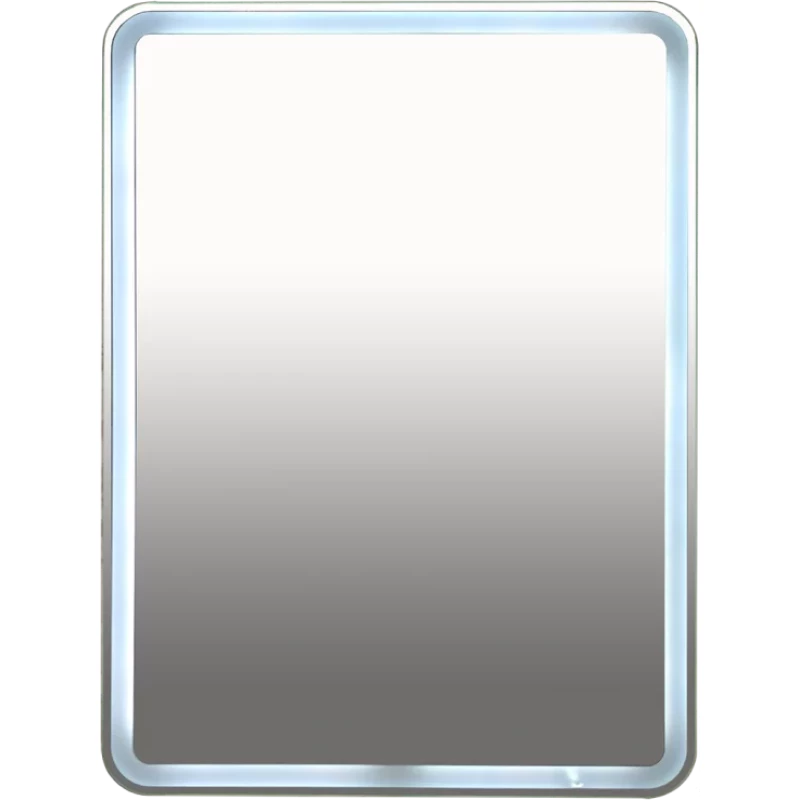 Зеркало Misty 3 Неон П-Нео060080-3ПРСНККУ 60x80 см, с LED-подсветкой, сенсорным выключателем