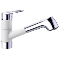 Смеситель для кухни Blanco Notis-S хром/белый 523257