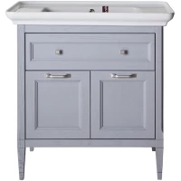 Тумба серый 74,8 см ASB-Woodline Гранда 11487 ГР