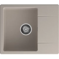 Кухонная мойка GranFest Urban 258L 58x49 см, песочный