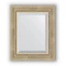 Зеркало 44x54 см состаренное серебро с плетением  Evoform Exclusive BY 1354 - 1