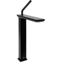 Смеситель для раковины Rea Modo REA-B5664 без донного клапана, черный матовый