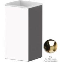 Стакан для зубных щеток Cezares Prizma PRIZMA-TUMP-03/24 настольный, золотой