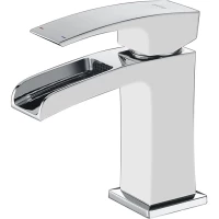 Смеситель для раковины Gappo G1007-30 хром/белый