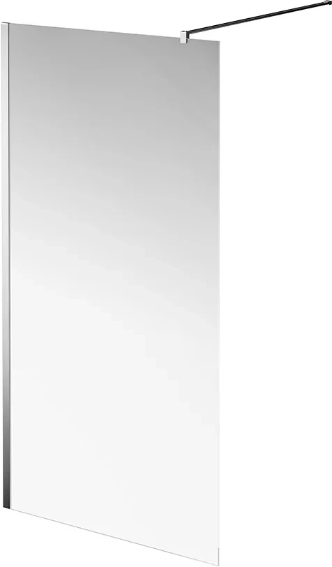 

Неподвижная перегородка 100 см Kerama Marazzi Vetro VE.100.WI.CR прозрачное