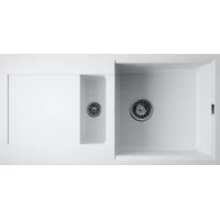 Кухонная мойка Omoikiri Tetogranit Sakaime 86-2-WH 4993129 86x43,5 см, белый