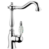 Смеситель для раковины Webert Alexandra AL831802015 с донным клапаном, хром