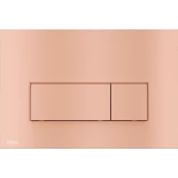 Кнопка смыва AlcaPlast M57-RG-M для инсталляции, розовое золото матовый