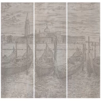 Панно Гварди матовый обрезной (3ч. 30х89,5) 90х89,5