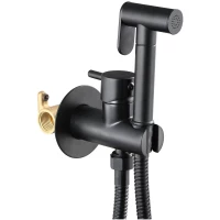 Гигиенический душ Savol S-FXQ002H со смесителем, черный матовый