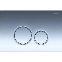 Кнопка смыва Aquatek PNS-0000012 для инсталляции, хром