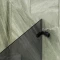 Шторка на ванну MaybahGlass MGV-654-6 70,5 см, профиль черный матовый, стекло графитовое - 4