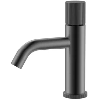 Смеситель для раковины Boheme Stick Linea 121-GM.3 графит матовый