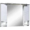 Зеркальный шкаф 105x80 см белый Runo Стиль 00000001119 - 1