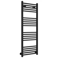 Полотенцесушитель водяной 1200x400 черный матовый Сунержа Модус 31-0250-1240