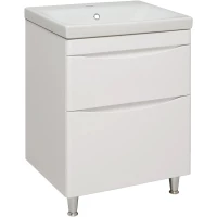 Тумба белый 56,6 см Runo Афина 00-00001169