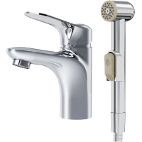 Смеситель для раковины с гигиеническим душем AM.PM Sunny F85C03000