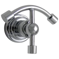 Крючок Nicolazzi Monte Croce 1481CR27 двойной, для ванны, хром