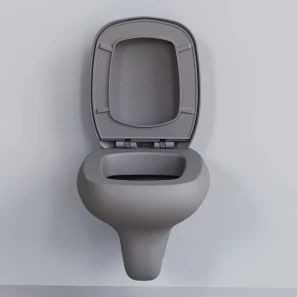 Изображение товара подвесной безободковый унитаз с сиденьем микролифт ambassador diamond 123t20301r-122t20301