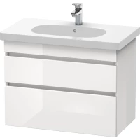 Тумба белый глянец 80 см Duravit DuraStyle DS648402222