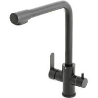 Смеситель для кухни с подключением к фильтру Orange Steel M99-008b