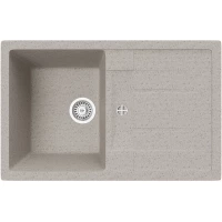 Кухонная мойка TopZero Susanna 780.500-38 Ground 78x50 см, светло-бежевый