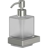 Дозатор для жидкого мыла Whitecross Cubo CU2440NIB 150 мл, настенный, никель матовый