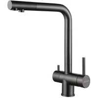 Смеситель для кухни с подключением к фильтру Paulmark Skalen SK213020-GM