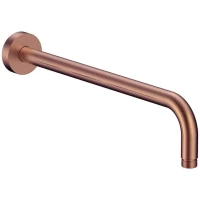 Кронштейн для верхнего душа AQUAme AQM8702BC 380 мм, настенный, медь матовая