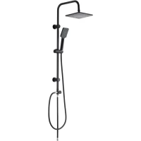 Душевая стойка G.Lauf UST-1090YB 210 мм, черный матовый