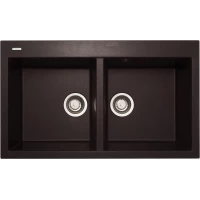 Кухонная мойка марон Longran Amanda AMG860.500 20 - 93
