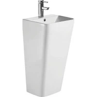 Раковина CeramaLux G-302 44x38 см, напольная, белый