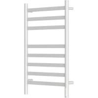 Полотенцесушитель электрический Point Селена П8 PN16858W 800x532, диммер правый, белый матовый