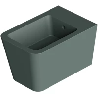 Биде подвесное Alice Hide Square 31220139 зеленый матовый