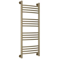 Полотенцесушитель водяной 1000x400 перемычка выгнутая золотой шелк Сунержа Богема+ 32-0221-1040