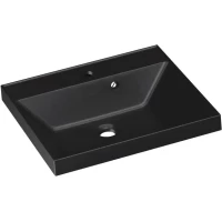 Раковина Style Line Asti СС-00002485 50x45 см, накладная, антрацит