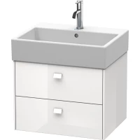 Тумба белый глянец 58,4 см Duravit Brioso BR415302222