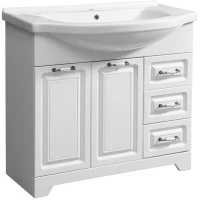 Тумба белая ольха 86,5 см Stella Polar Кармела SP-00000175