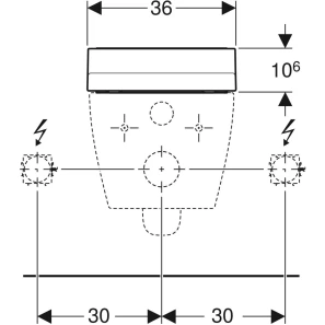 Изображение товара электронная крышка-биде для унитаза с микролифтом geberit aquaclean tuma comfort 146.274.si.1