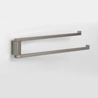 Полотенцедержатель Colombo Design MiniQ B5012.HPS1 33 см, поворотный, двойной, нержавеющая сталь