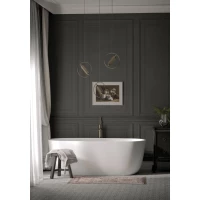 Акриловая ванна Sancos Space FB13 170x80 см, отдельностоящая, белый