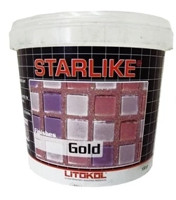 Добавка золотого цвета Litokol Gold для STARLIKE ведро 75г