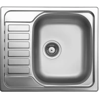 Кухонная мойка полированная сталь Ukinox Гранд GRP580.500 -GT8K 1R