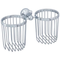 Двойной держатель освежителя воздуха Veragio Gialetta Cromo VR.GIL-6454.CR