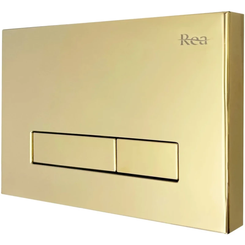 Кнопка смыва Rea H REA-E5692 для инсталляции, золотой